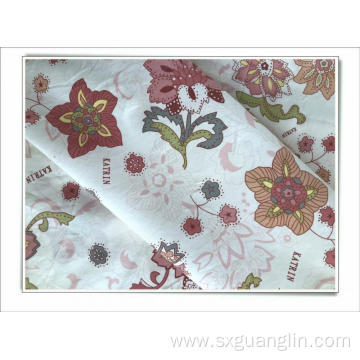 High Density of Cotton Poplin Print Fabric